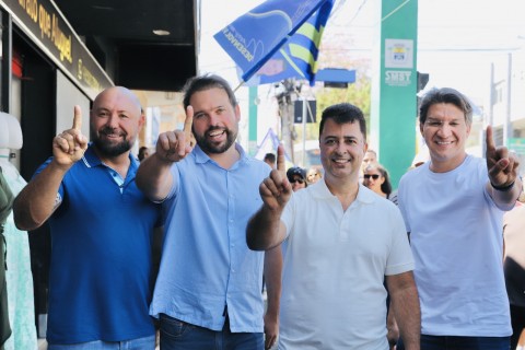 Caminhadas marcam primeiro final de semana da Campanha de Túlio (PP) candidato a prefeitura de Neves